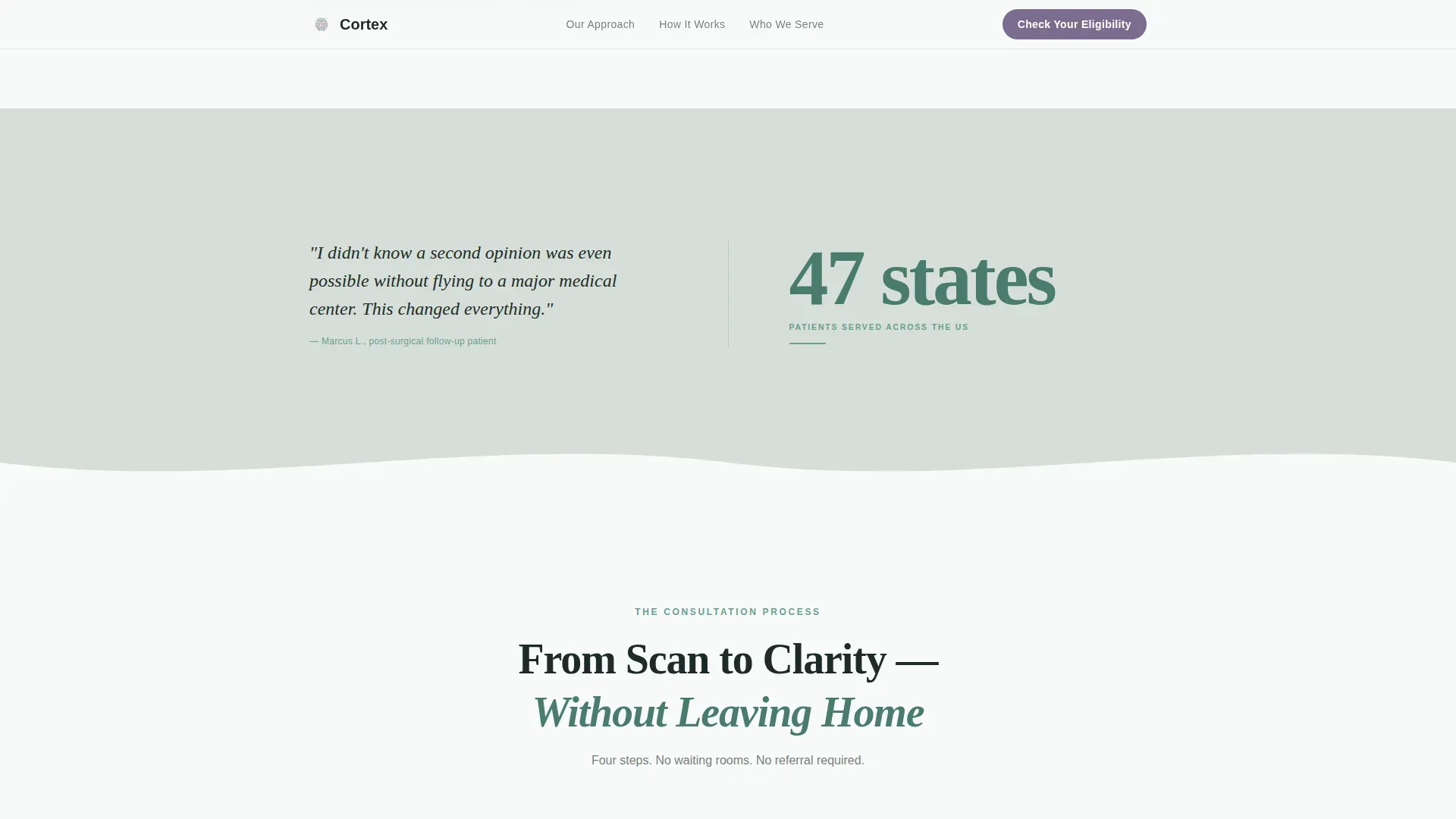 Neurosurgeon Reviews Website Template