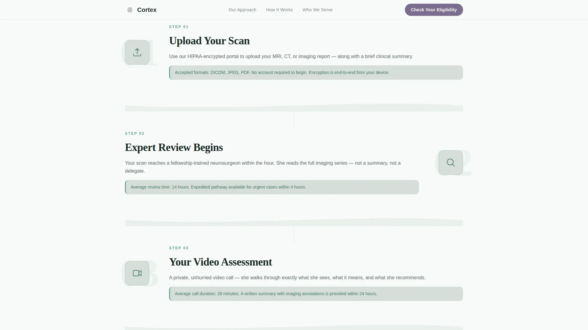 Neurosurgeon Reviews Website Template