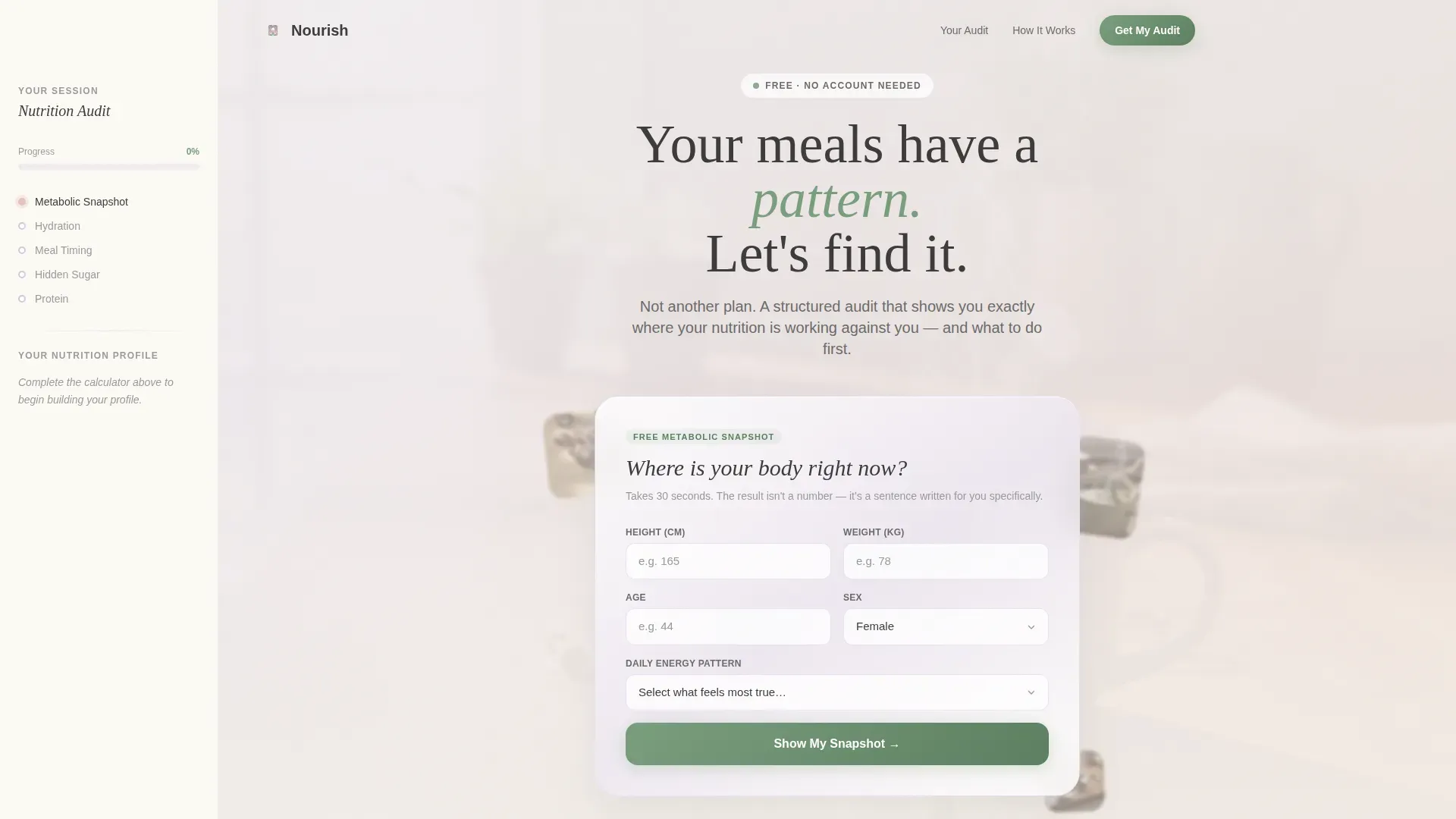 Obesity Care Cost Calculator Website Template