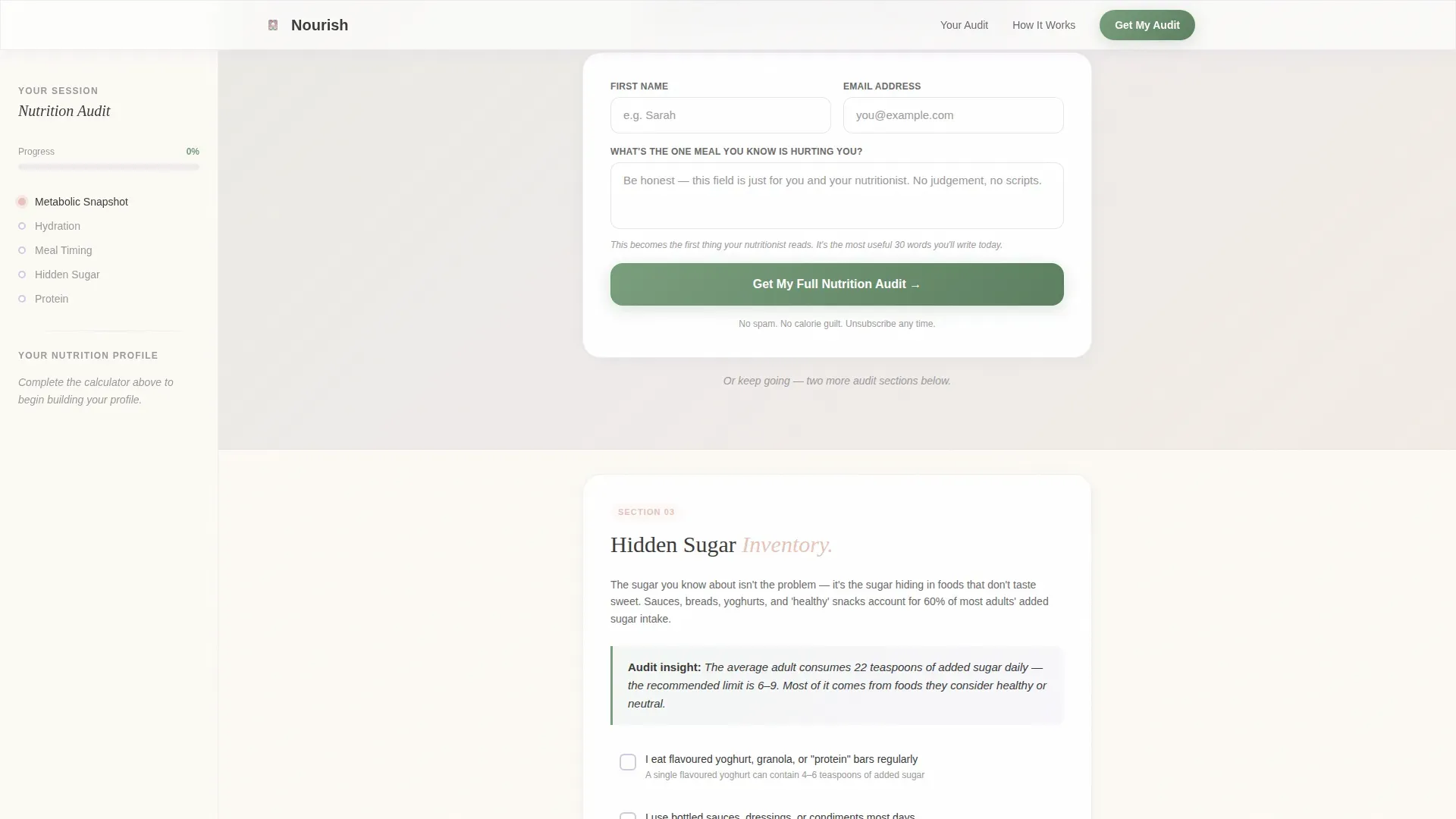 Obesity Care Cost Calculator Website Template