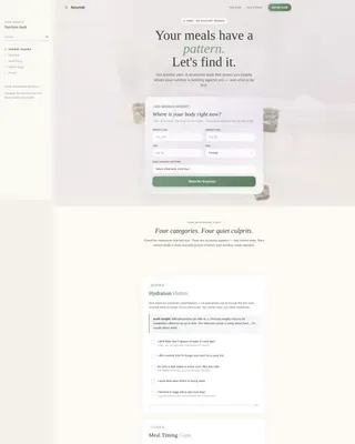 Obesity Care Cost Calculator Website Template