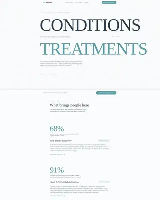 Occupational Therapy Landing Page Template