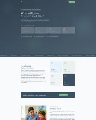 Occupational Therapy New Patient Welcome Landing Page