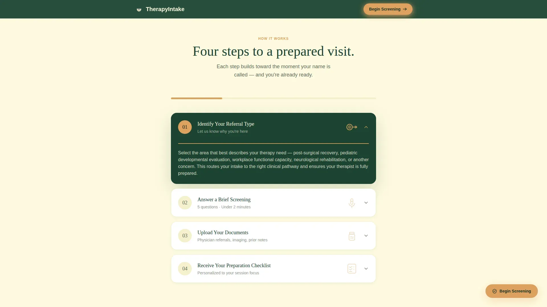 Patient Portal Landing Page Template