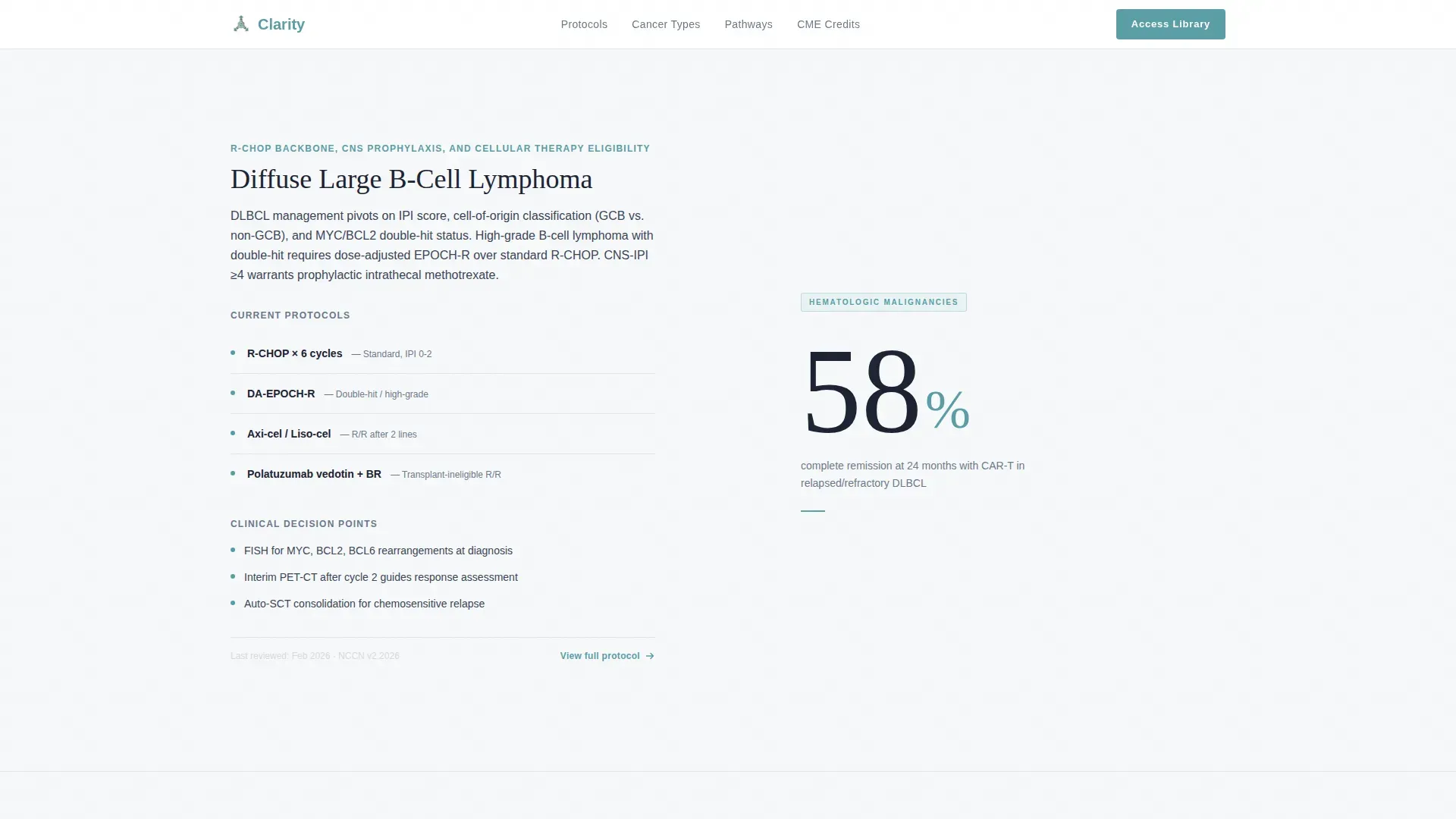 Oncologist Education Website Template