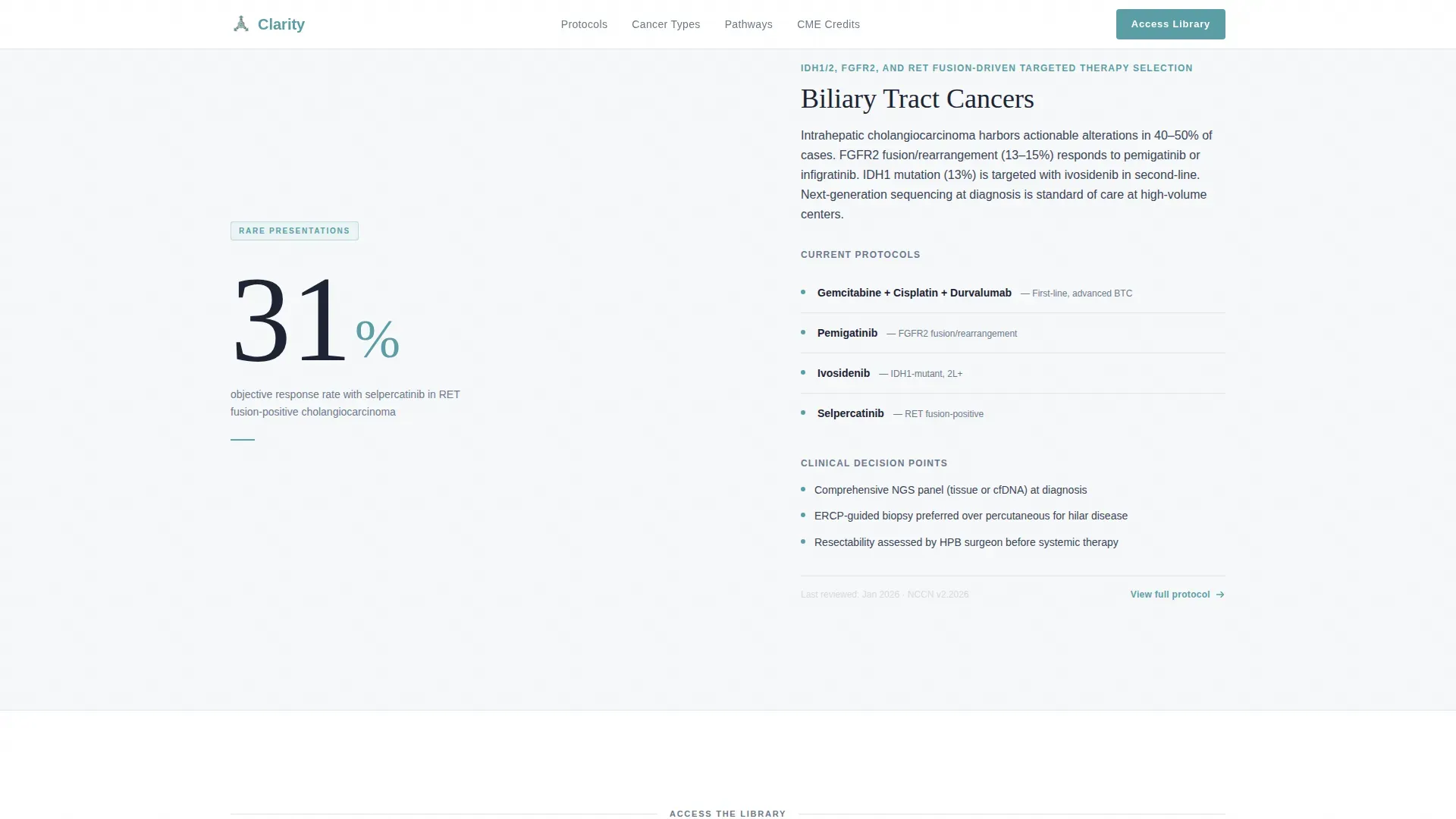 Oncologist Education Website Template