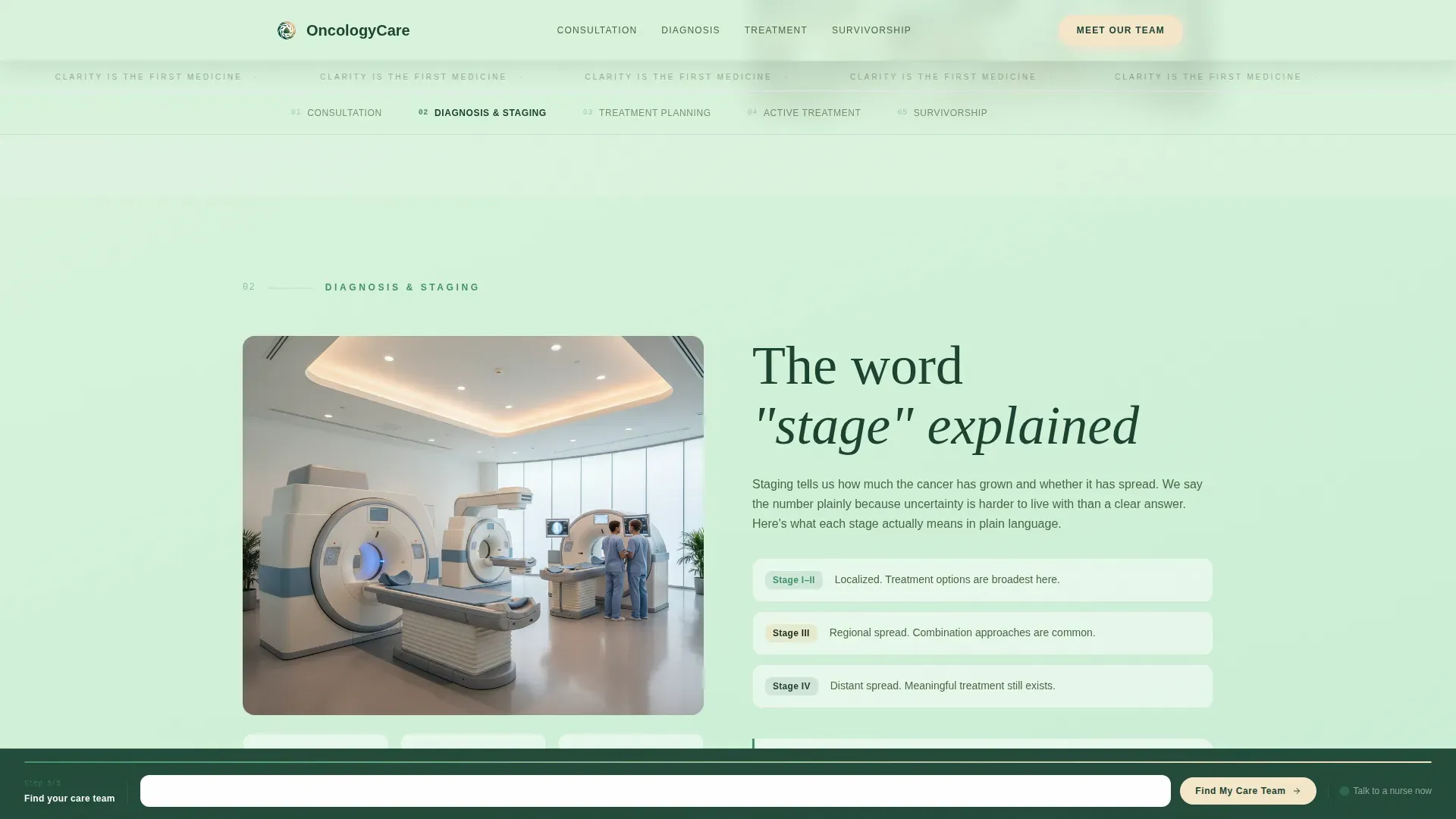 Oncology Medicine Advanced Professional Website Template