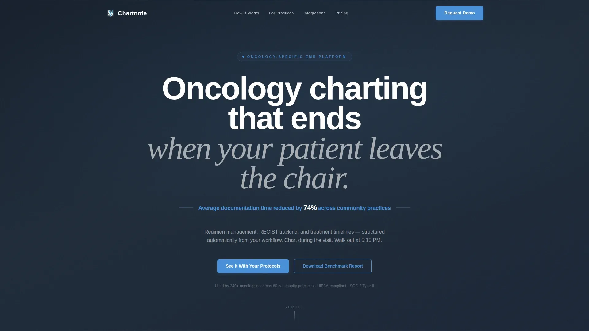 Oncology Medicine Booking Website Template