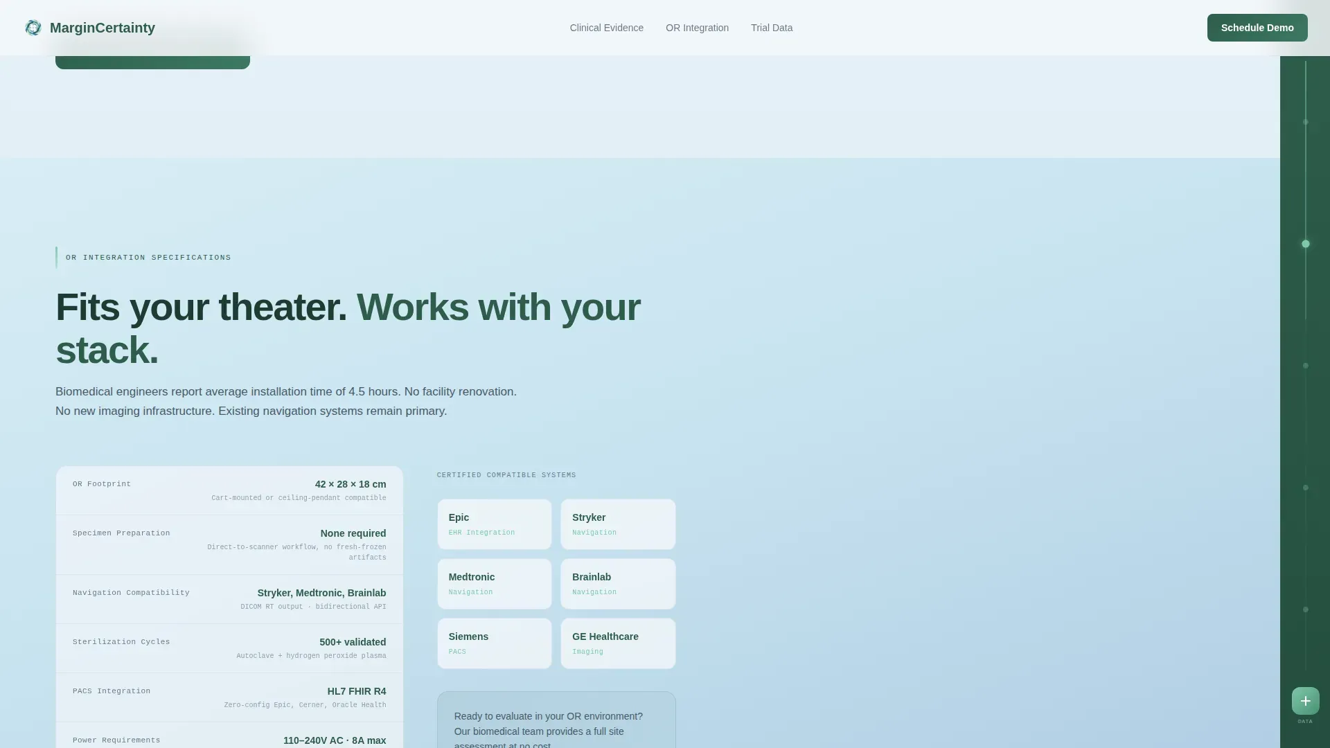 Oncology Medicine Specialist Professional Website Template