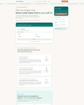 Oncology Medicine Professional Website Template