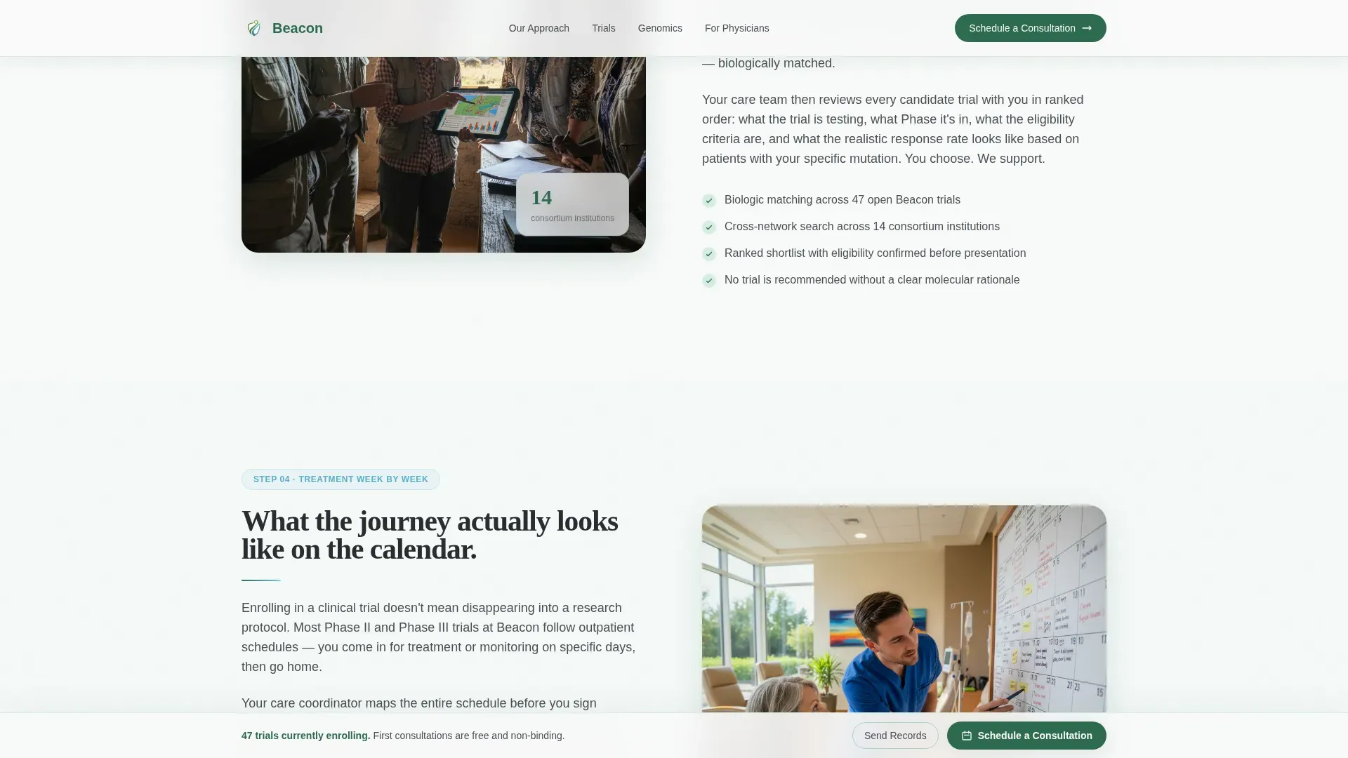 Oncology Medicine Education Website Template