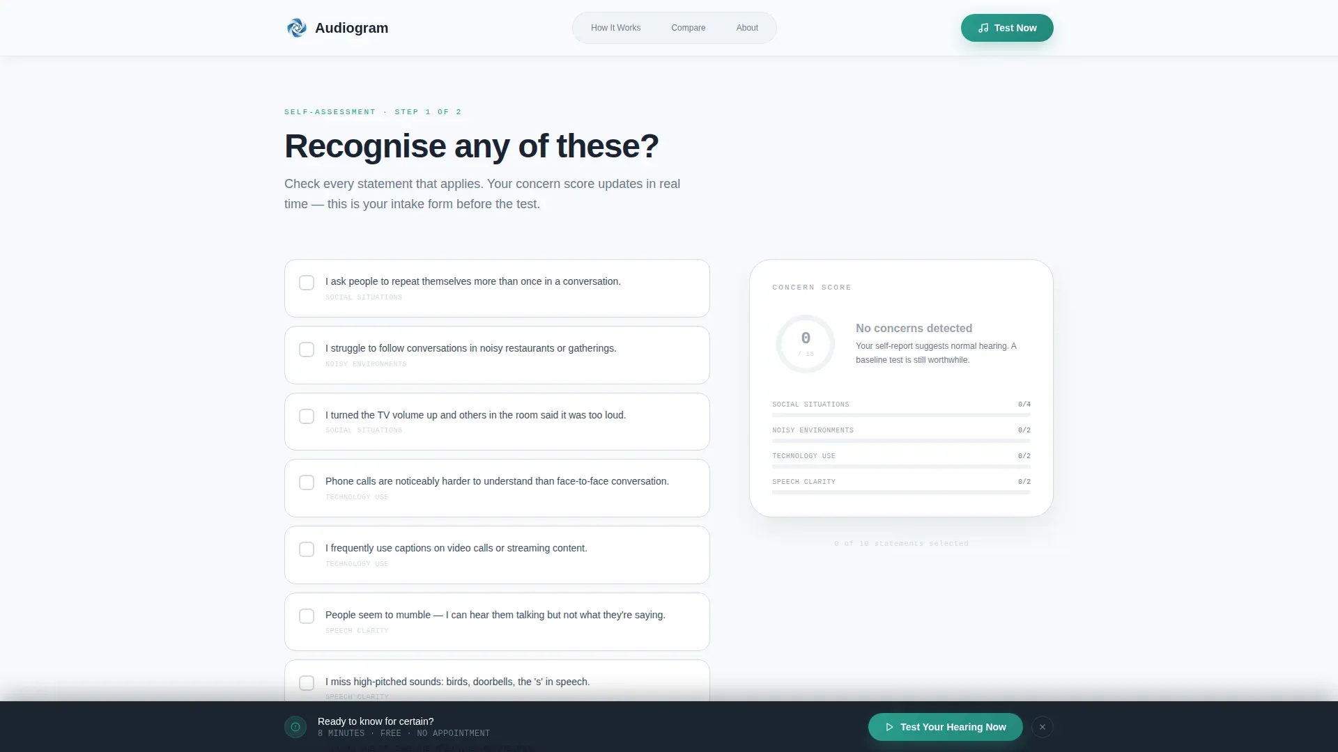 Hearing & Audiology Comparison Website Template