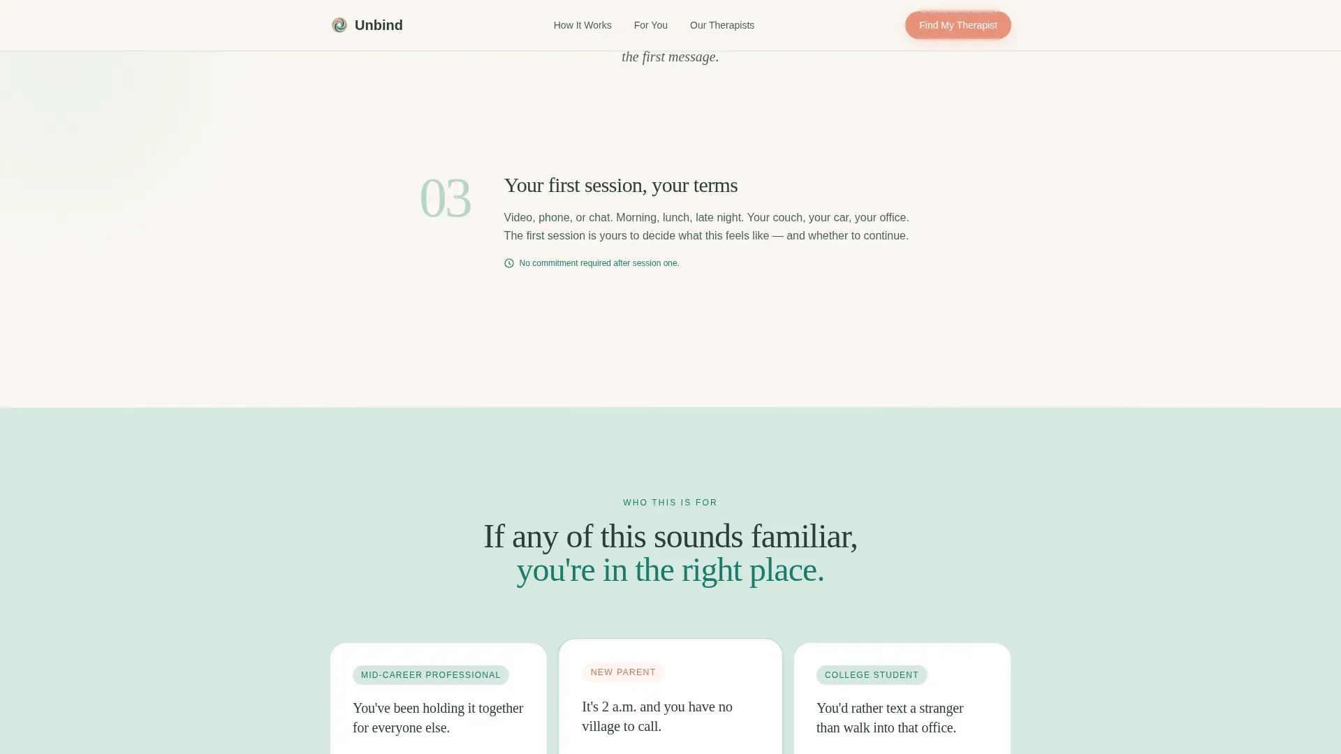 Mental Health & Psychiatry Booking Website Template