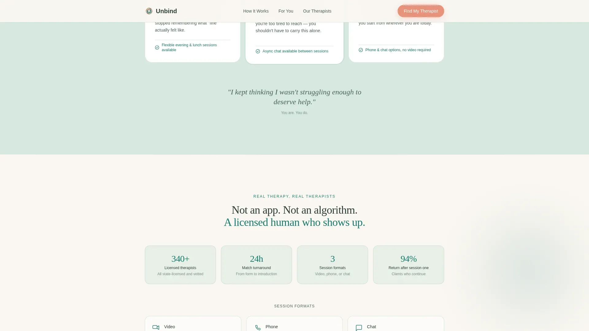 Mental Health & Psychiatry Booking Website Template