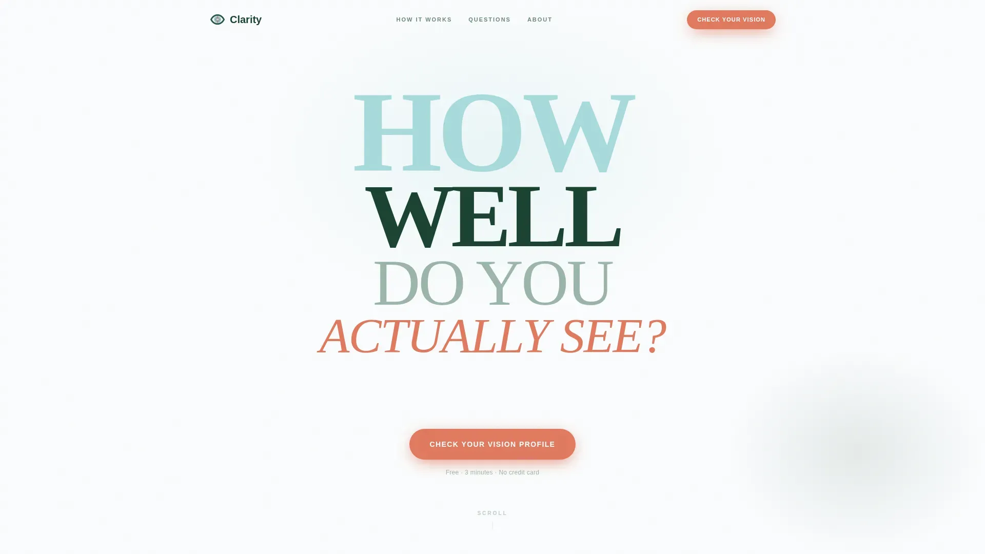 Optometrist Booking Website Template