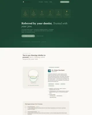 Complete Dental Clinic Appointment Booking Website Template