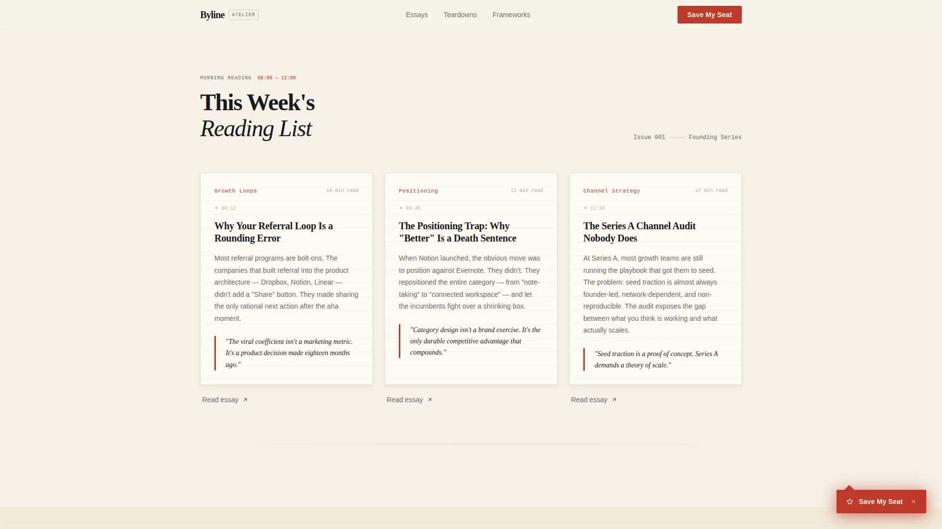 Specialist Business & Finance Blog Pre-Launch & Coming Soon Website Template