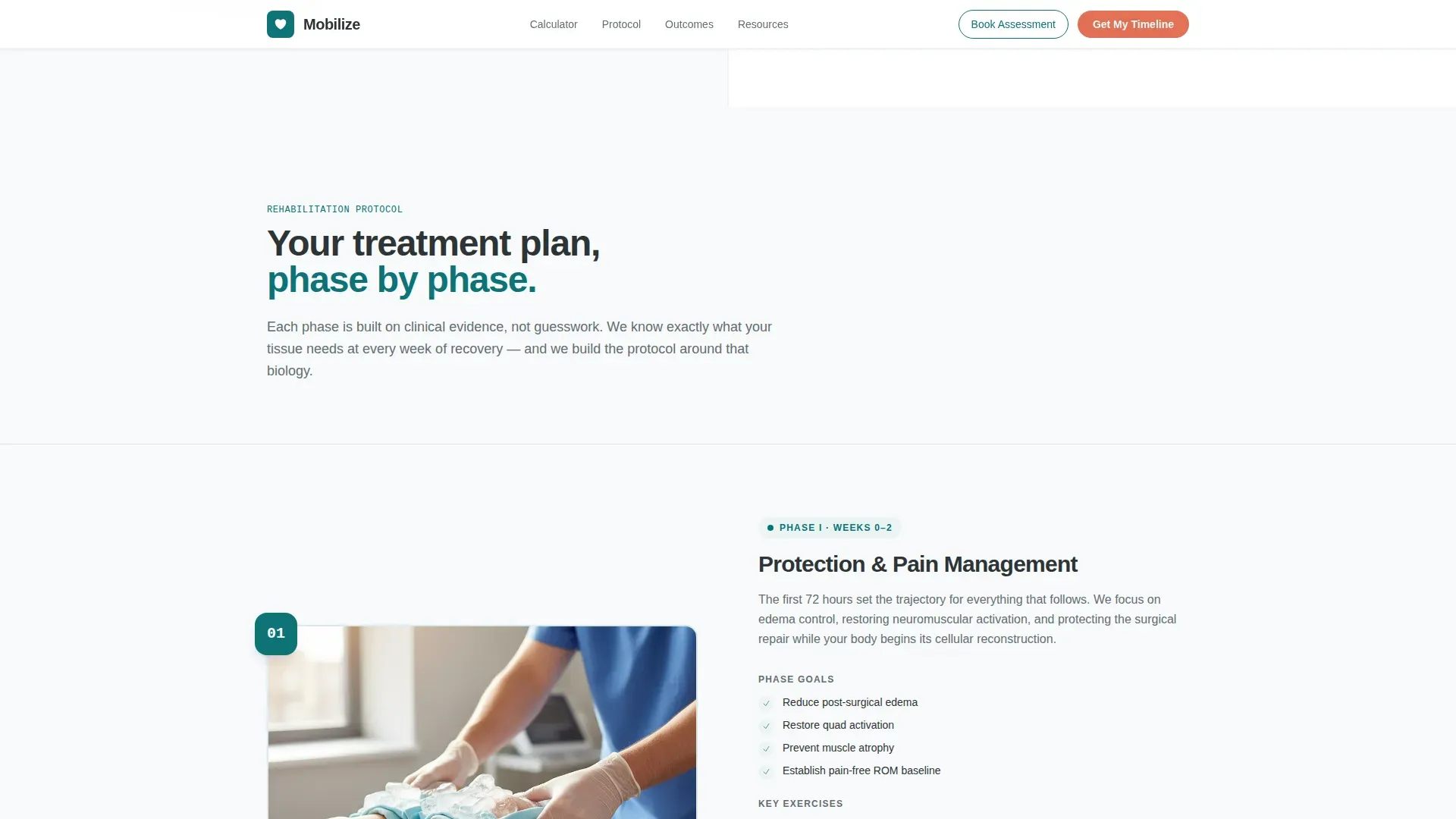 Orthopedic & Sports Medicine Booking Website Template