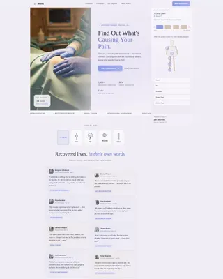 Orthopedic Surgeon Booking Website Template