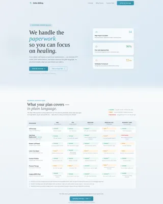 Orthopedic Surgeon Comparison Website Template