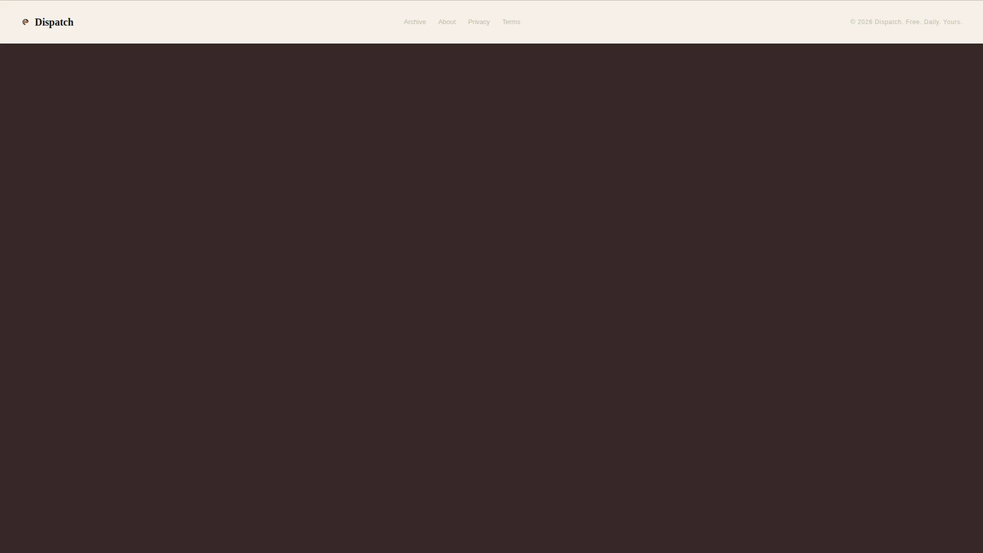 Mobile Development Newsletter Landing Page Template