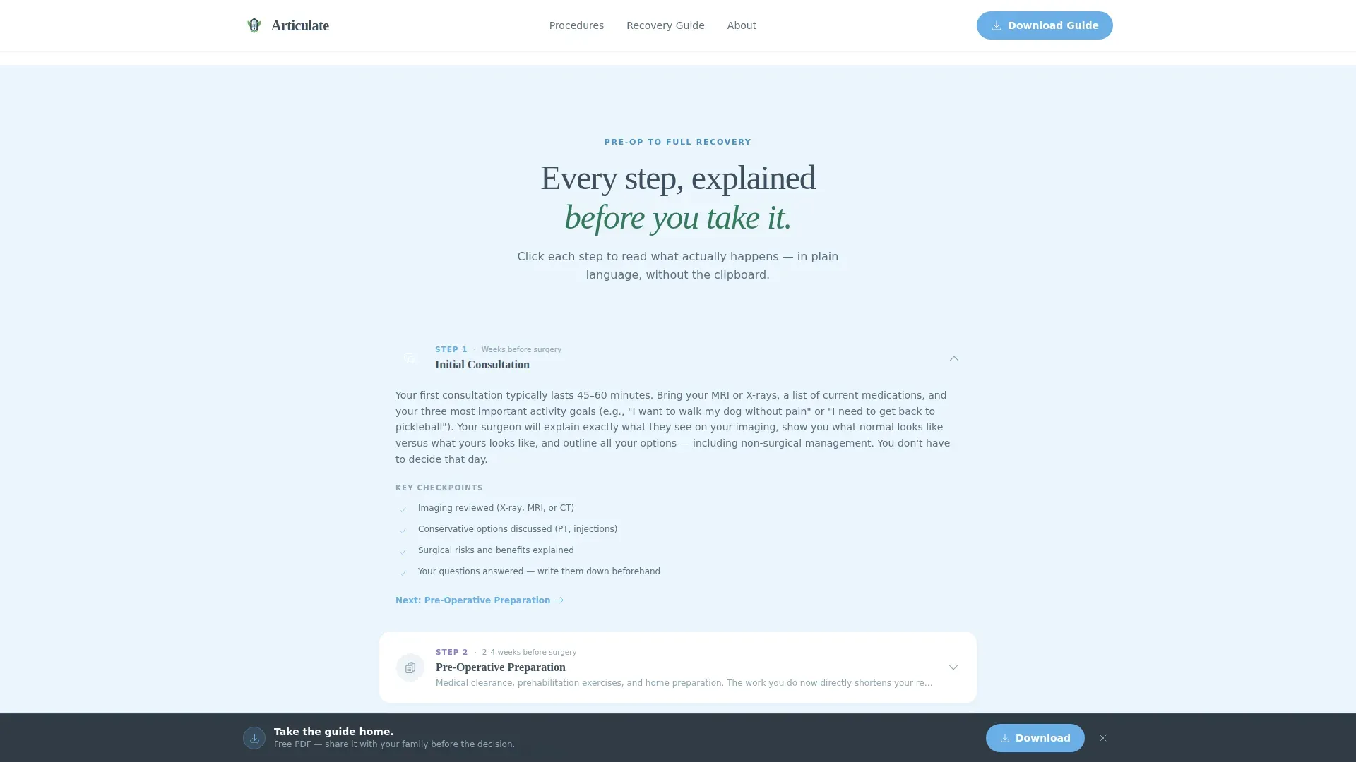 Orthopedic Surgeon Reviews Website Template