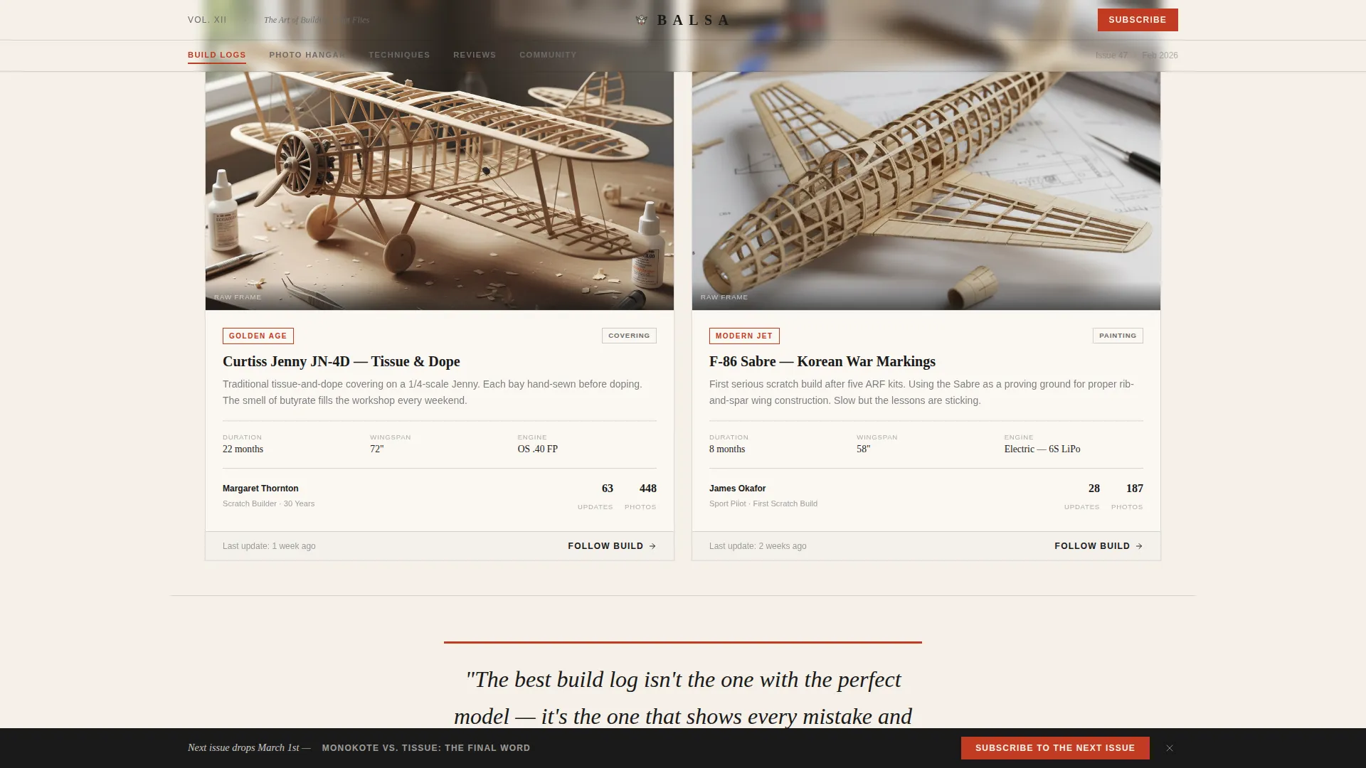 Certified Hobby & Passion Content Portfolio & Case Study Website Template
