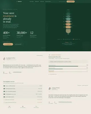 Osteoporosis Care Professional Website Template