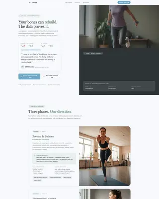 Osteoporosis Care Reviews Website Template
