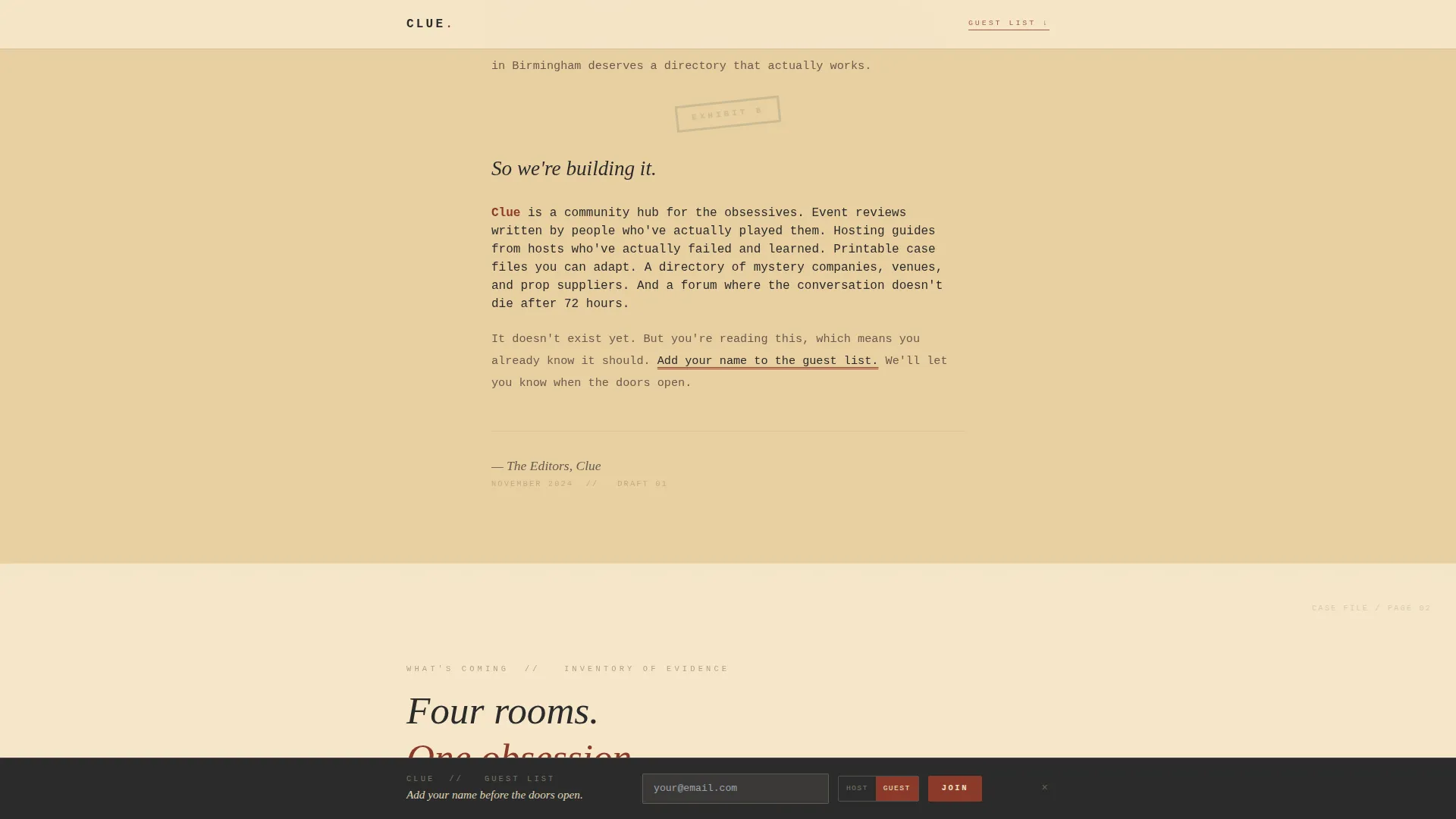 Hobby & Passion Content Pre-Launch & Coming Soon Website Template