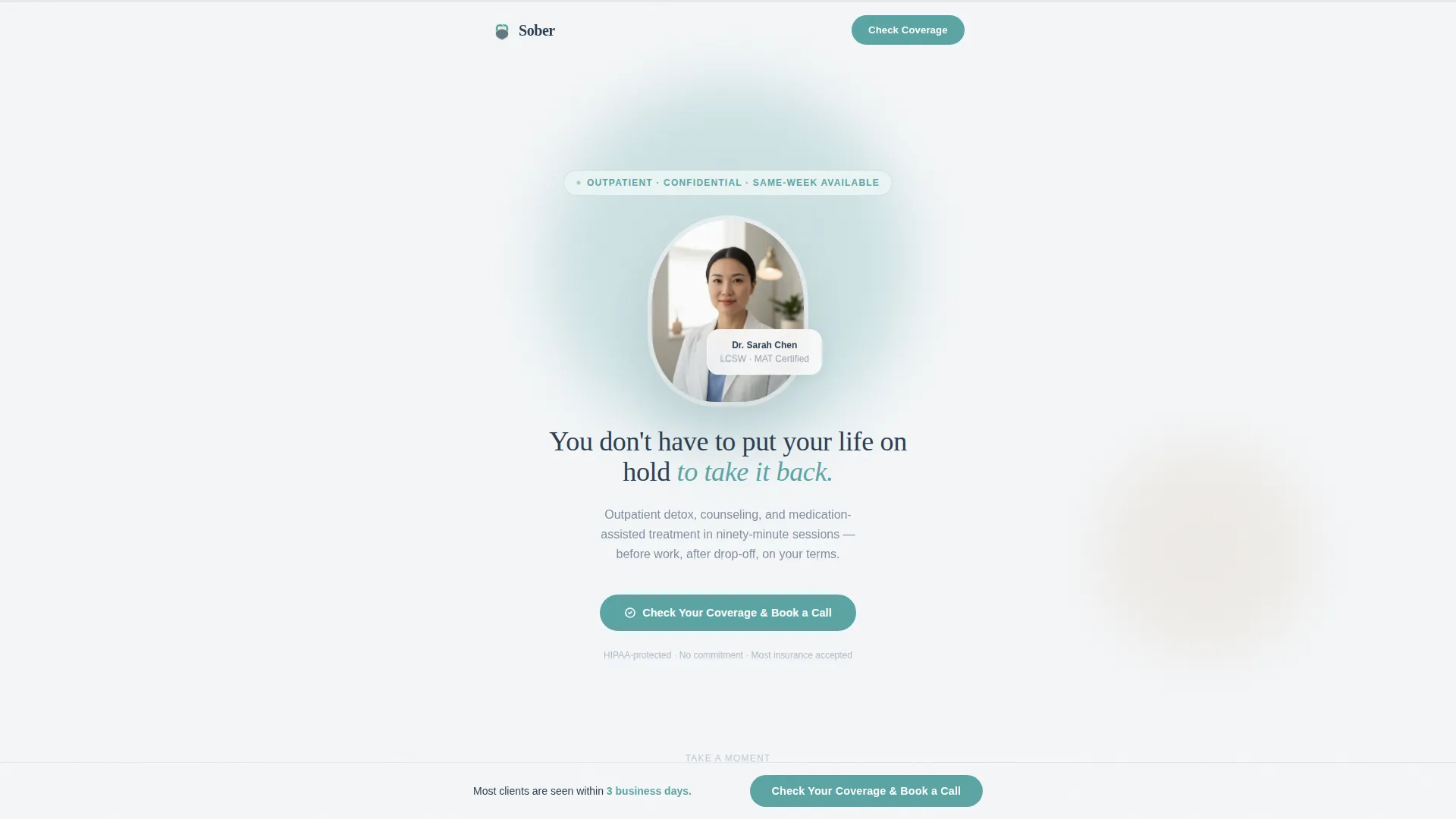 Rehabilitation & Therapy Booking Website Template