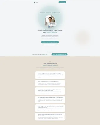 Rehabilitation & Therapy Booking Website Template