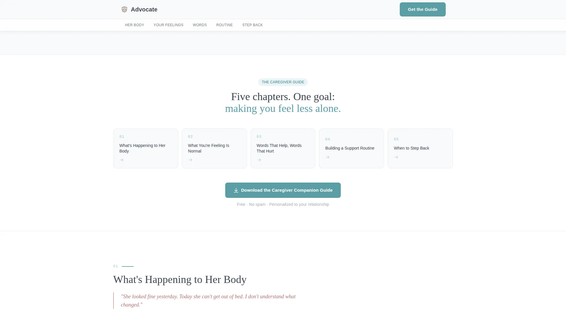 PCOS Women's Health Website Template