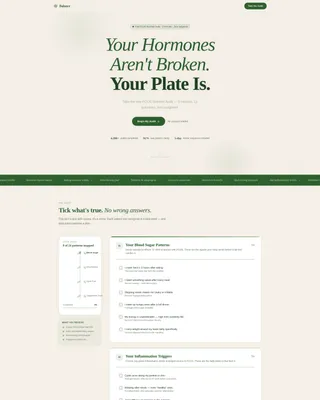 PCOS Care Professional Website Template
