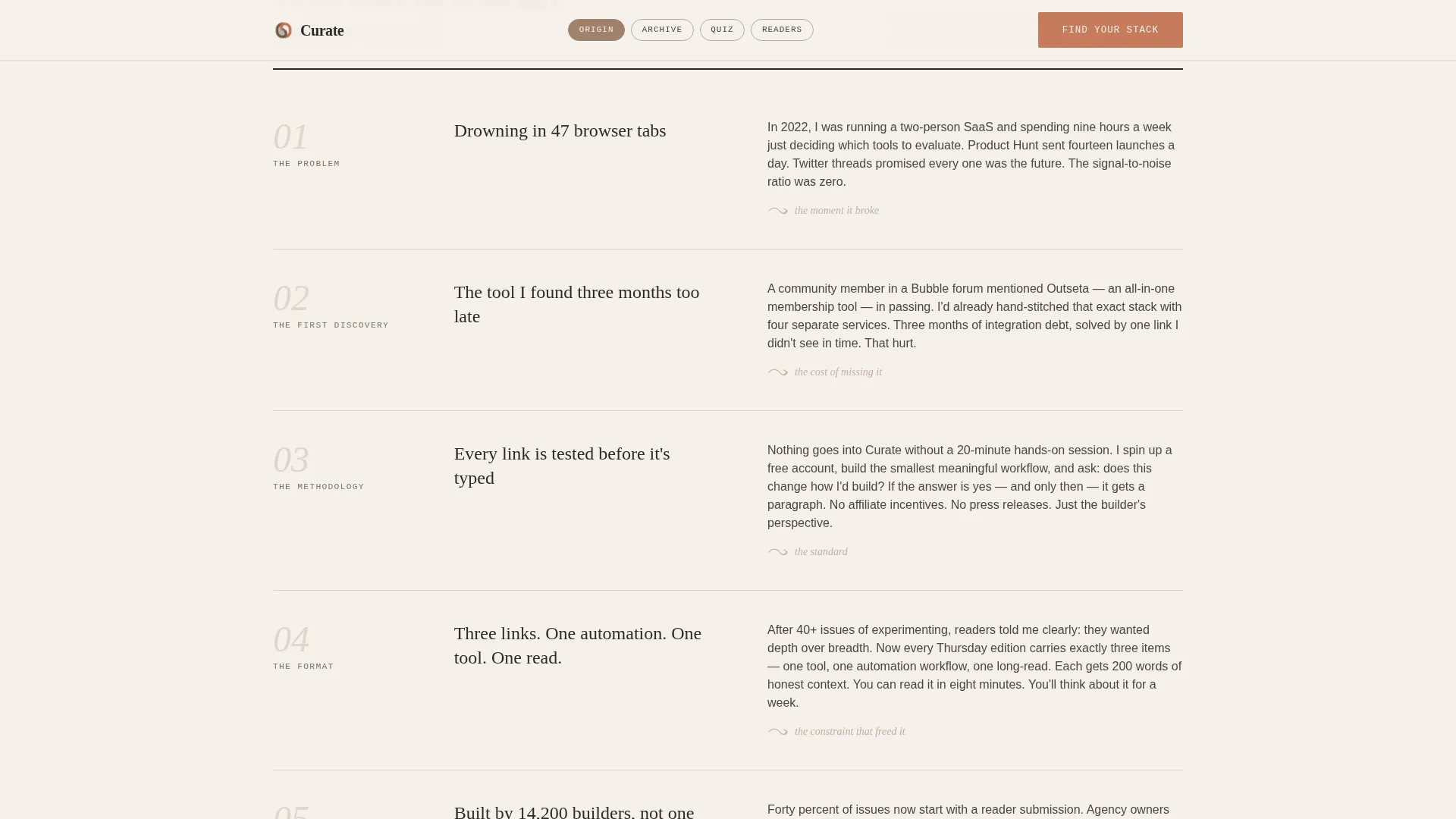 No-Code Newsletter Landing Page Template