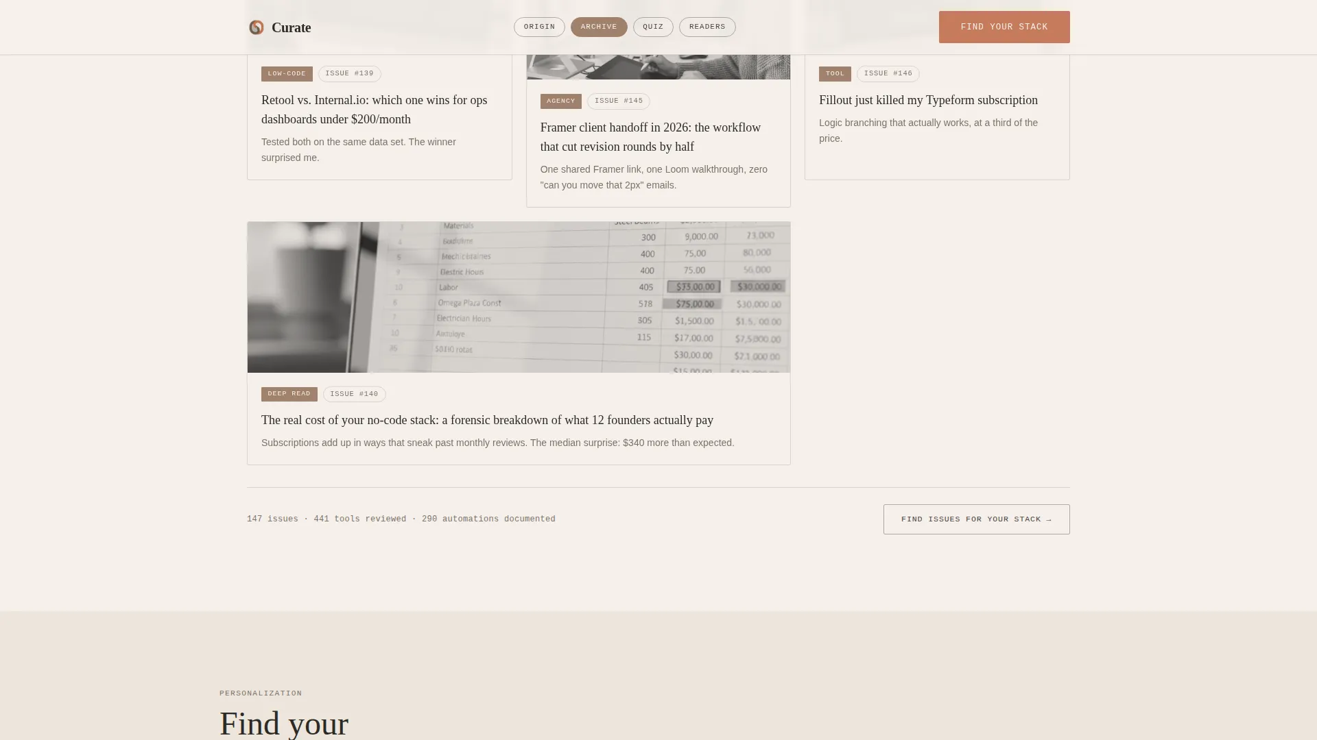No-Code Newsletter Landing Page Template