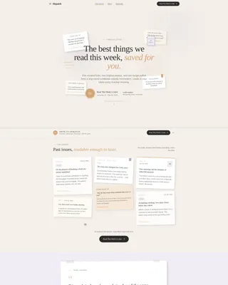 Artisan Paid Newsletter Landing Page Template