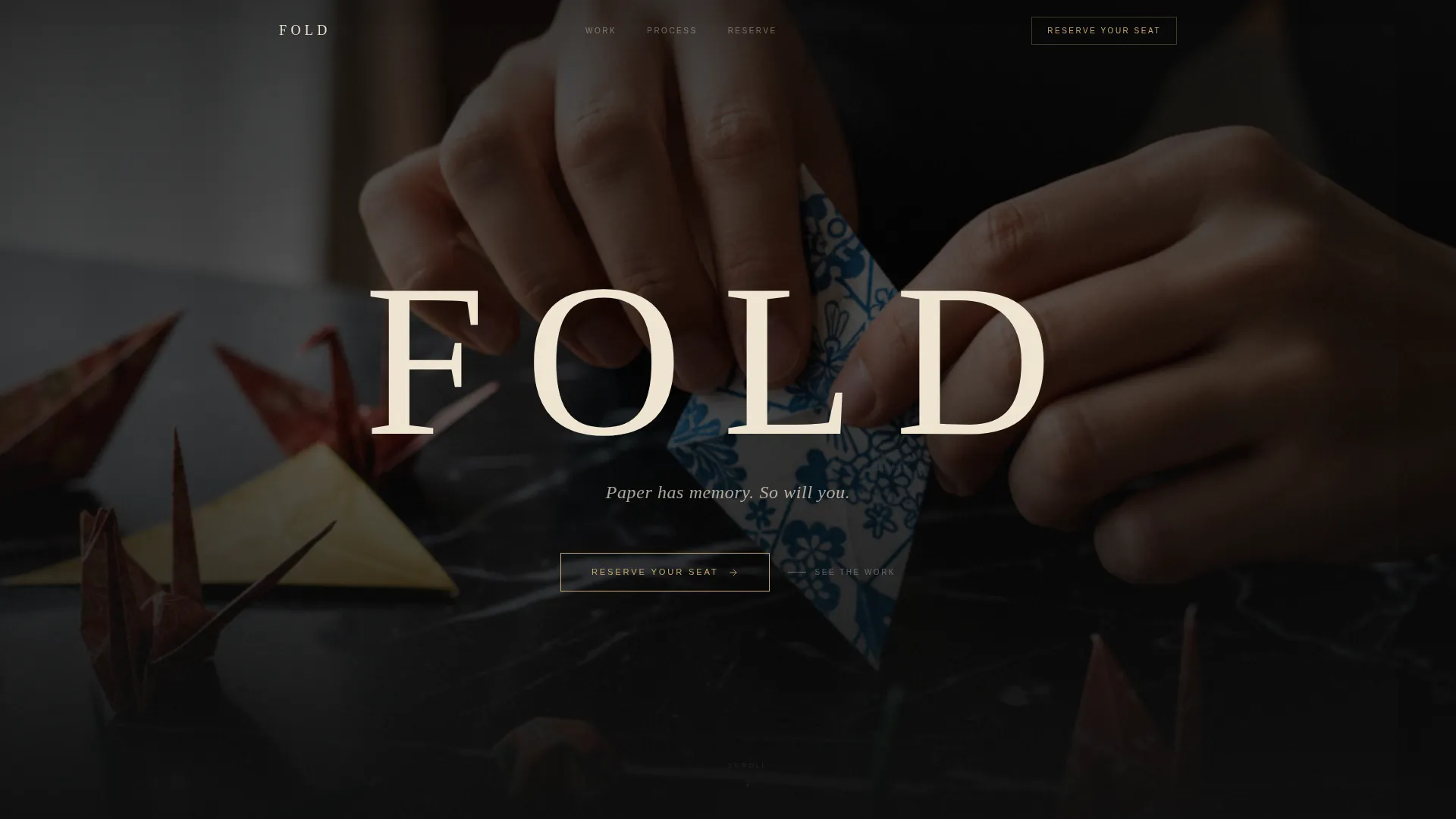 Refined Paper Craft | Free Website Template | Rocket