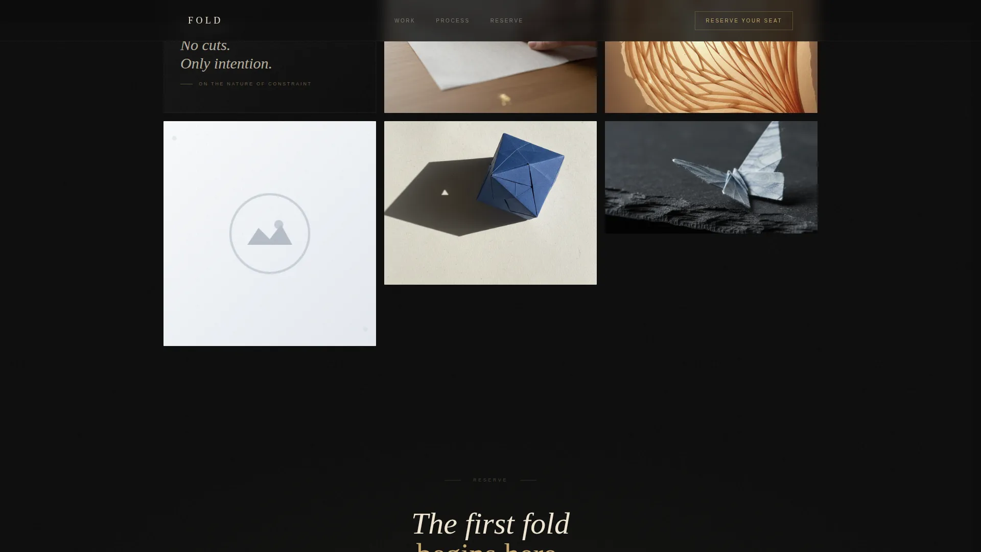 Refined Paper Craft | Free Website Template | Rocket