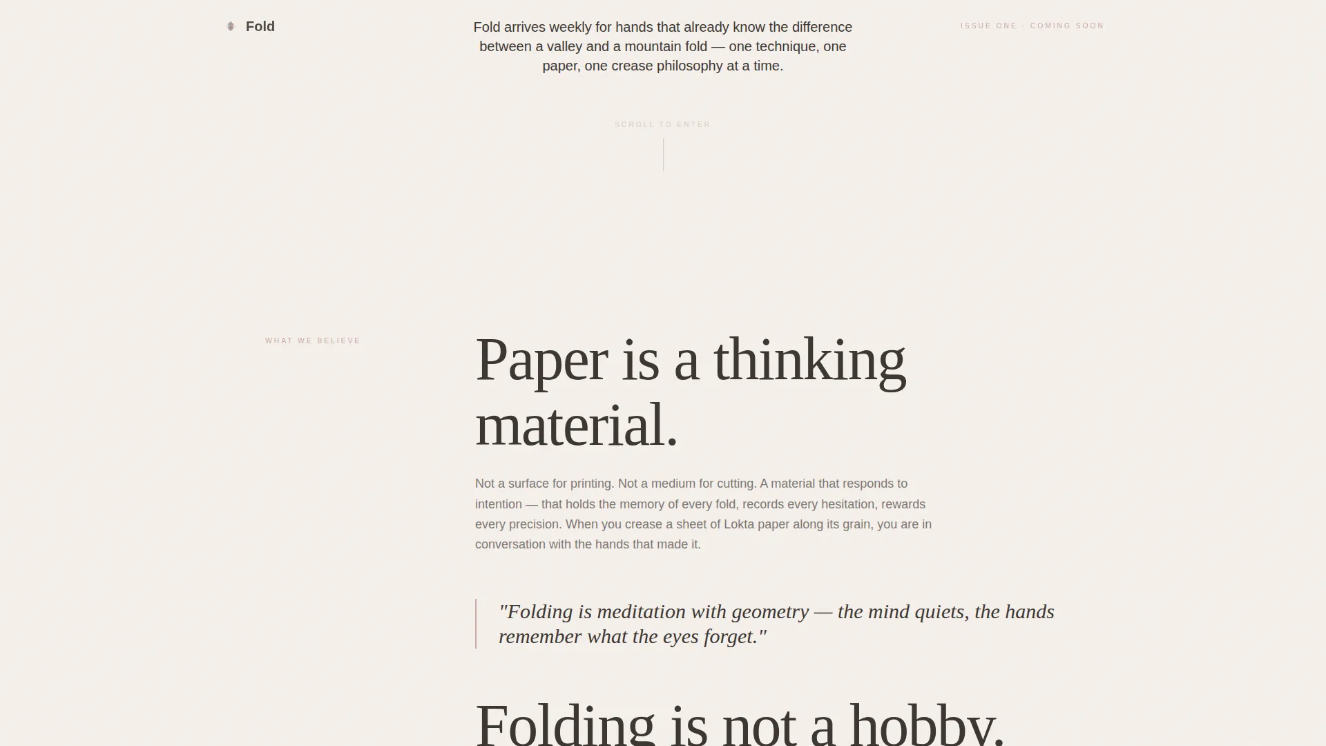 Elegant Origami | Free Website Template | Rocket