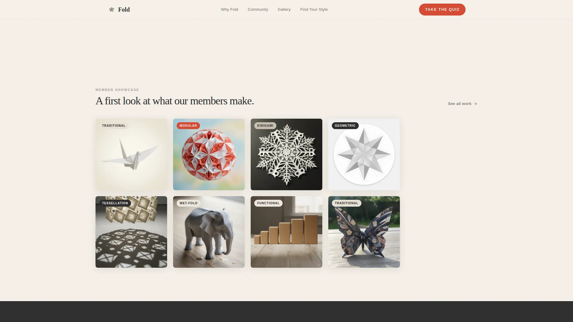 Inspiring Origami | Free Website Template | Rocket