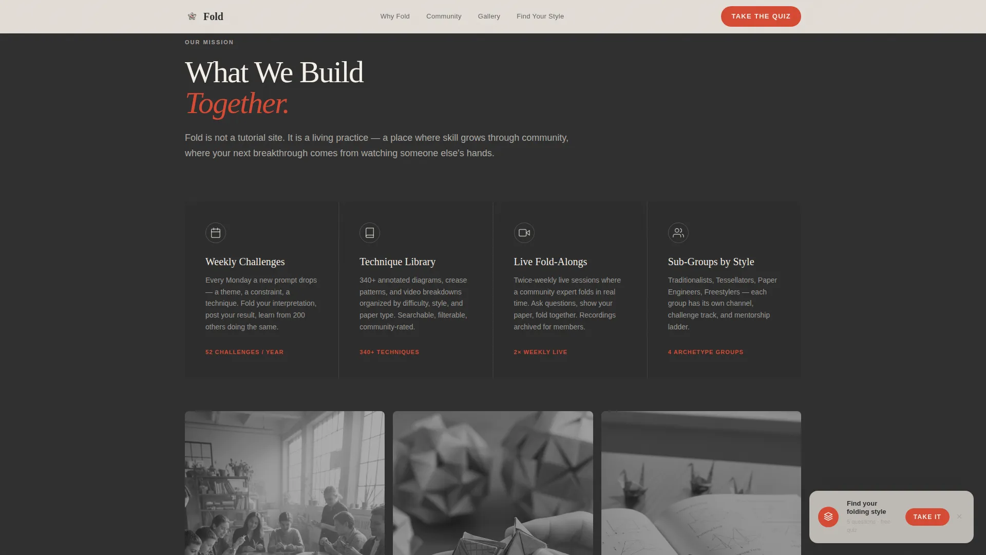 Inspiring Origami | Free Website Template | Rocket