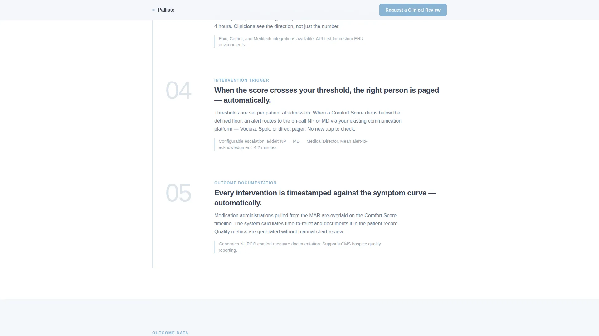 Palliative Care Medicine Professional Website Template