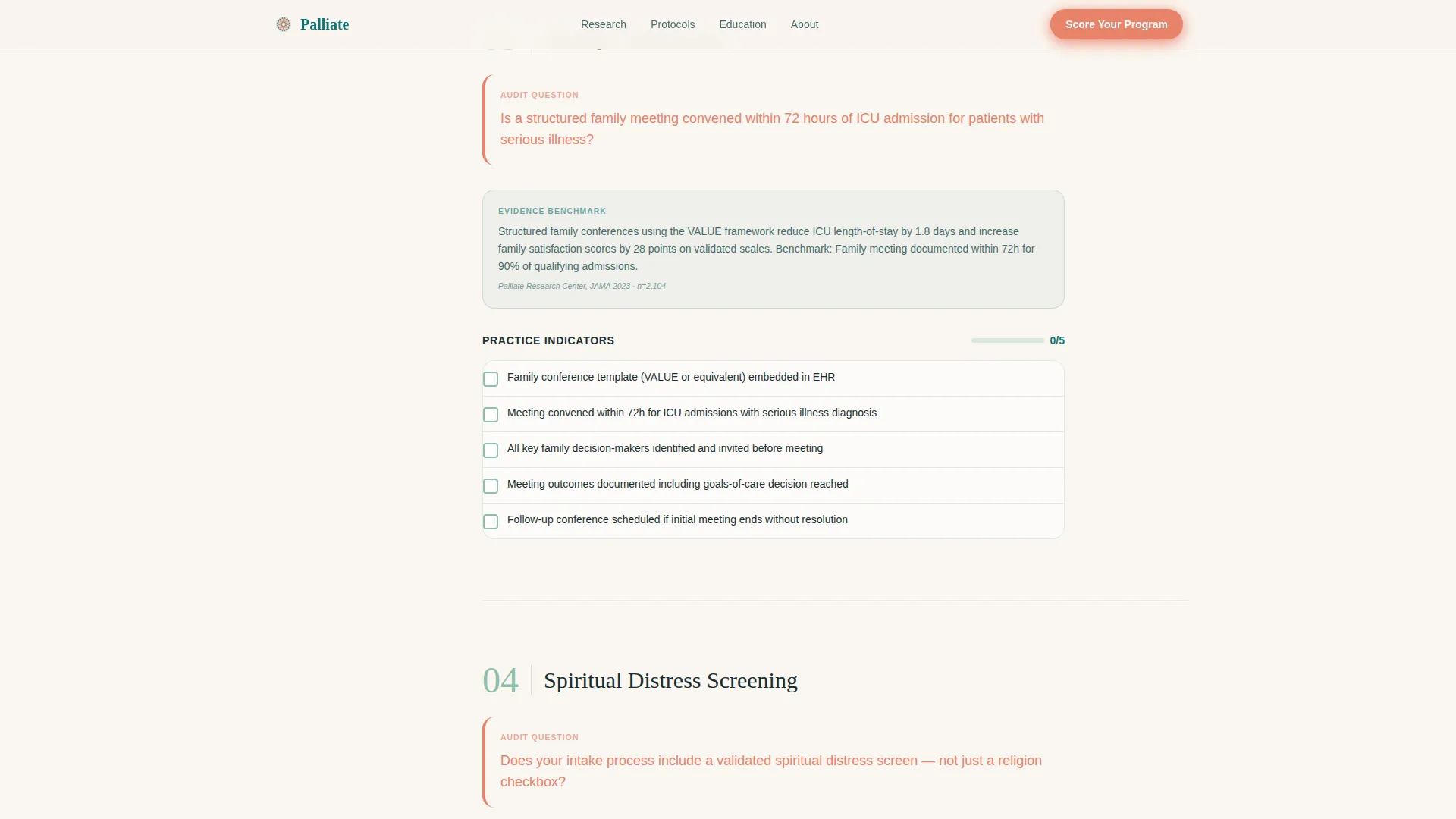 Palliative Care Medicine Specialist Professional Website Template