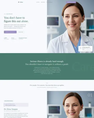 Home Health & Hospice Booking Website Template