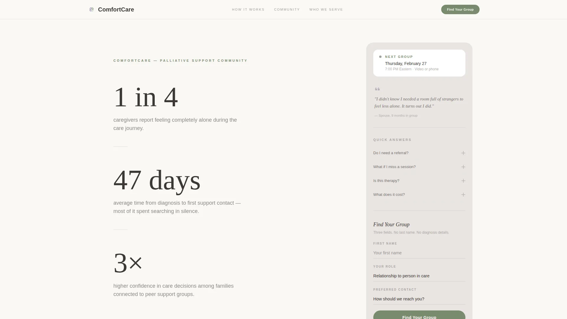 Palliative Care Medicine Advanced Professional Website Template