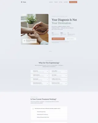 Parkinson's Disease Specialist Clinic Landing Page
