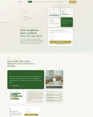 Parkinson's Disease Care Reviews Website Template