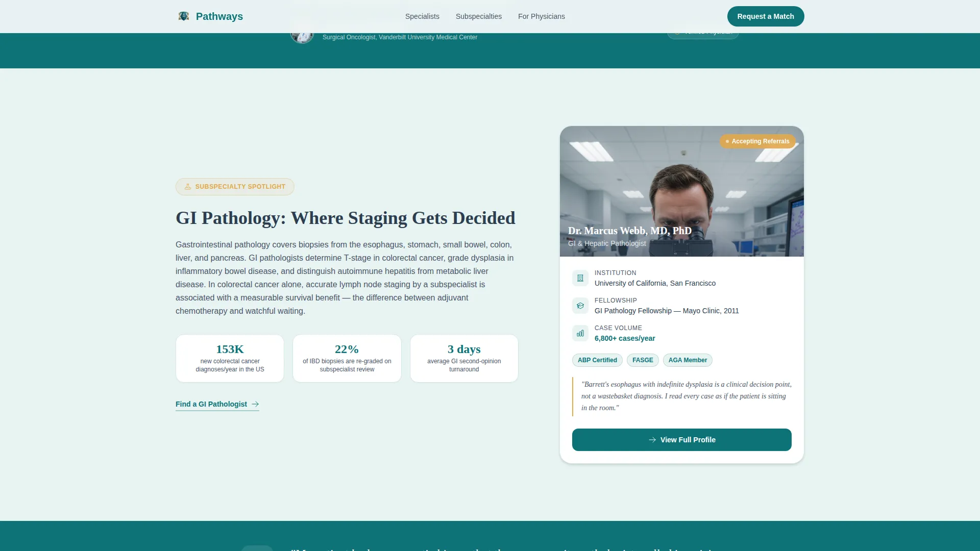 Provider Directory Landing Page Template
