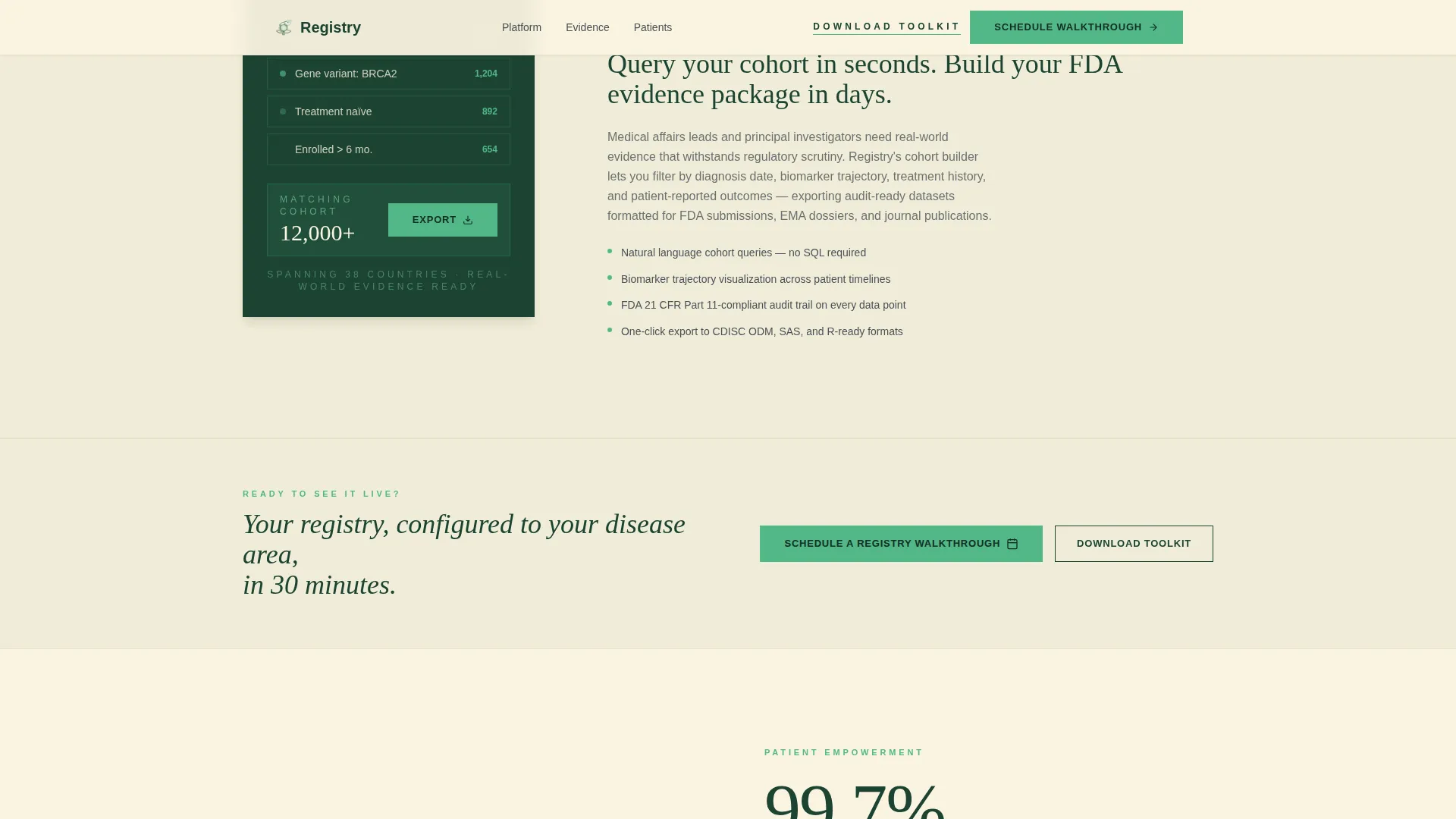 Trusted Patientresearch Landing Page Template